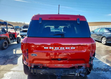 2022 Ford Bronco Sport Big Bend z USA, uszkodzony, nr VIN 3FMCR9B60NRD89931